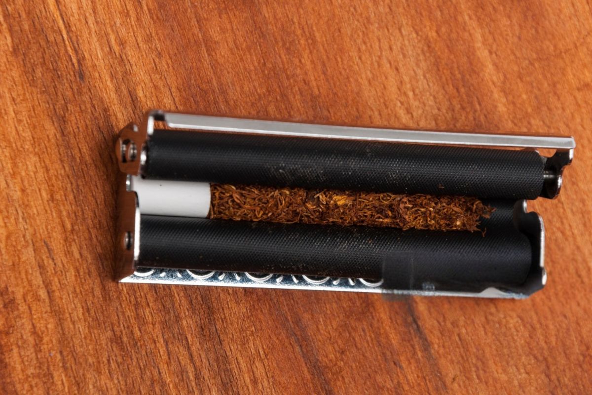 A Blunt Roller with some blunt material inside it