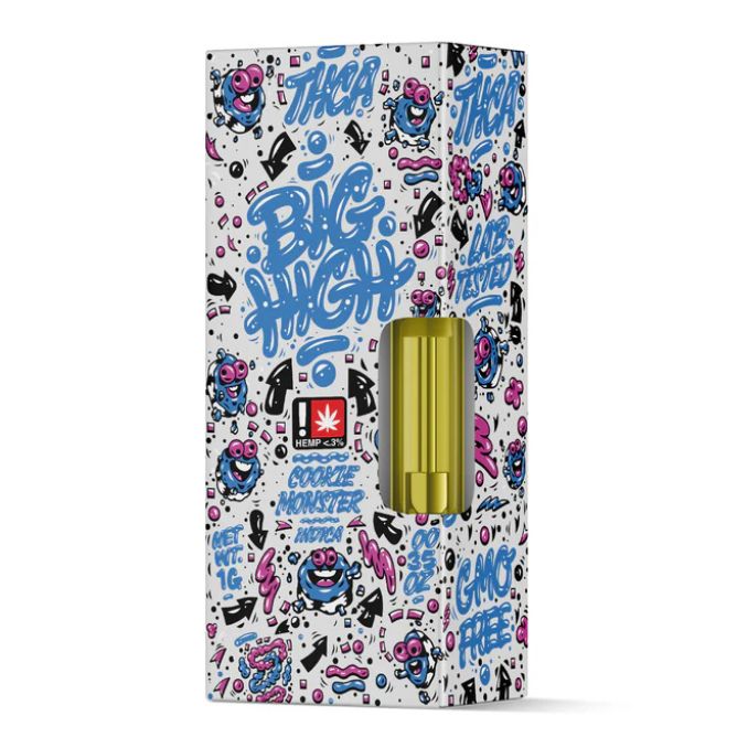 Big High THCa Cartridge 1g Cookie Monster (Indica)