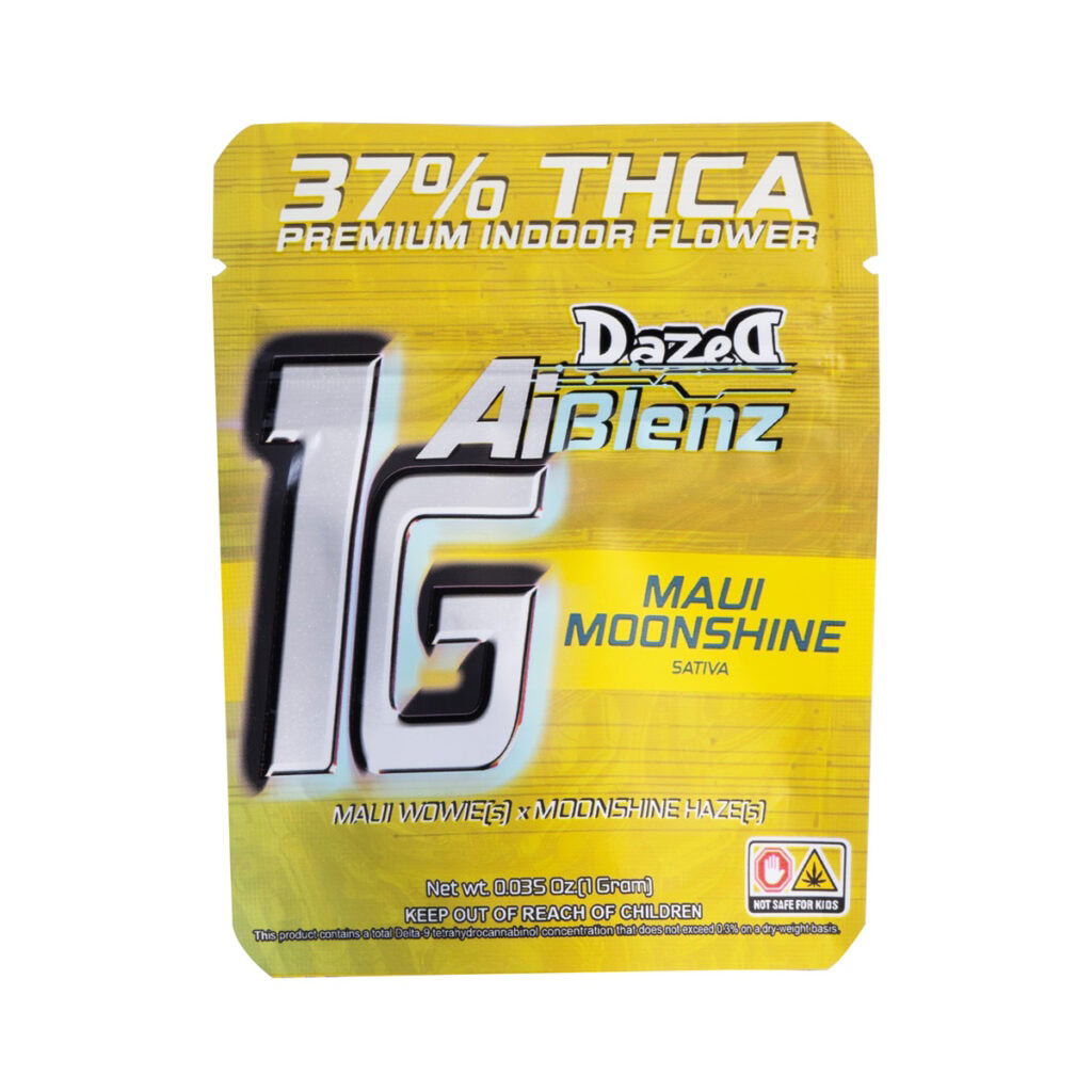 Dazed AI Blenz Premium Indoor THCa Flower 1g Maui Moonshine