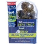 Dazed AI Blenz Premium Indoor THCa Flower 7g + .75g Pre-Roll - Alien Rainbow (Hybrid)