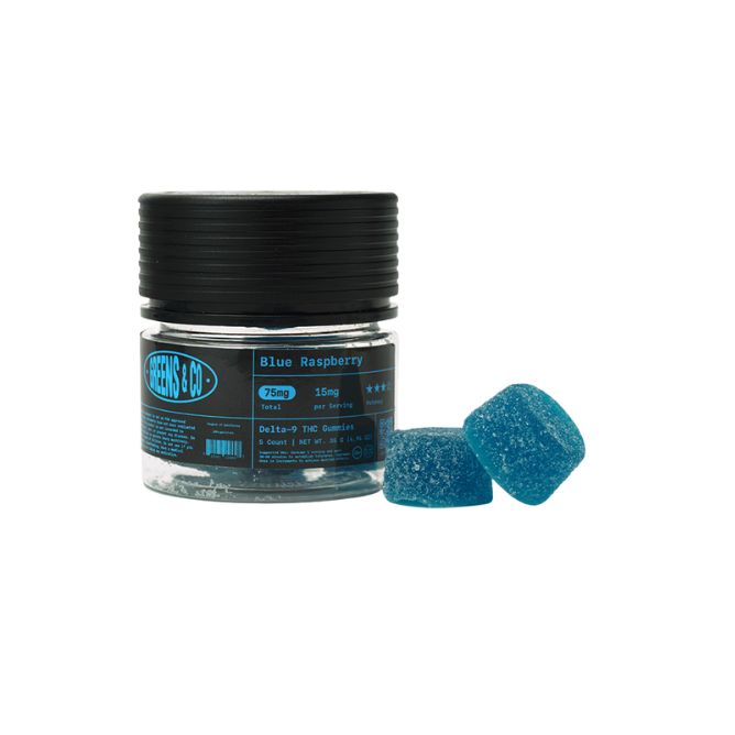 Summer Mood Gummies by Greens & Co. Blue Raspberry