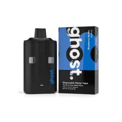 Ghost All-In-One Slide Piece 7g Blueberry Muffin Flavor Disposable Vapes