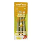 Lost THC THCa VVS Sugar Diamond Infused Pre-Rolls 3pc Tropical Twist (Hybrid)