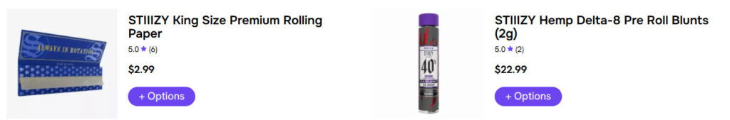On sale stiiizy vape products