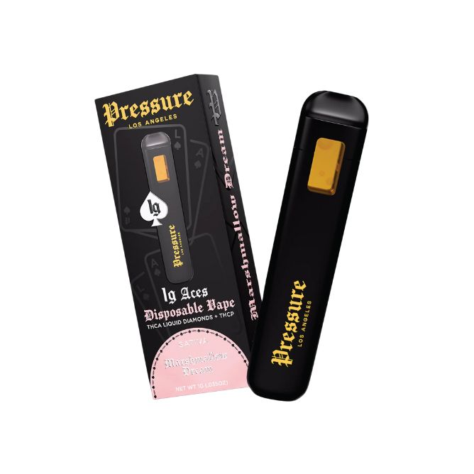 Pressure LA Aces Disposable 1g Marshmallow Dream Sativa