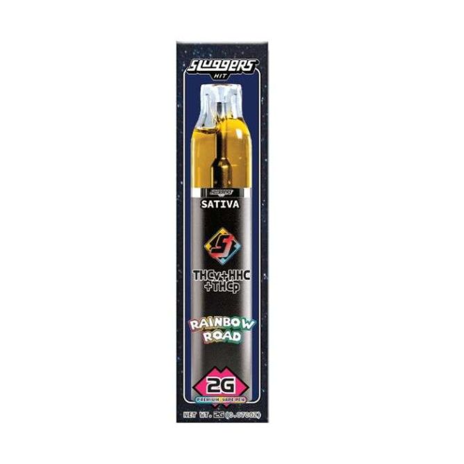 Sluggers Gram Slam Disposable 2g Rainbow Road (Sativa)
