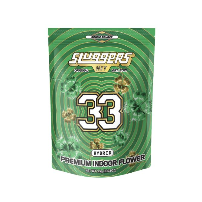 Sluggers Premium THCa Flower Bag 3.5g 33 (Hybrid)