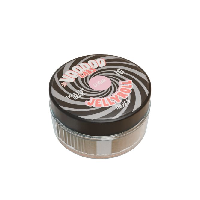 Voodoo Dabs THCa Live Resin Sugar 1g Jellyroll (Indica)