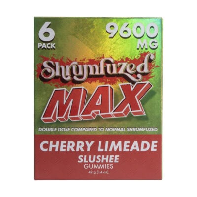 Shrumfuzed MAX Nootropic Mushroom Gummies 6 Piece - Cherry Limeade Slushee