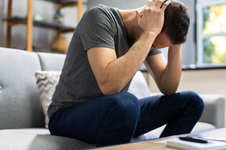 A person is experiencing brain fog after vaping