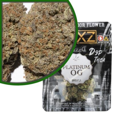 BRIXZ NYC D9P Delta-9 Premium Indoor Cannabis Flower 3.5g Platinum OG Flavor
