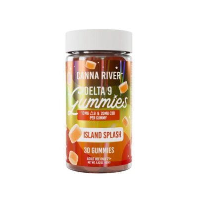 Canna River Full Spectrum D9 Gummies 30pc - Island Splash