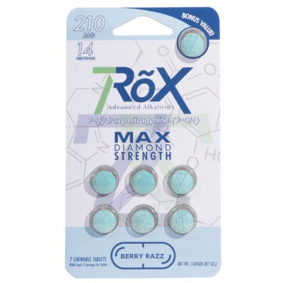 7RõX 7Hydroxy Tablets 30mg 7pc - Berry Razz
