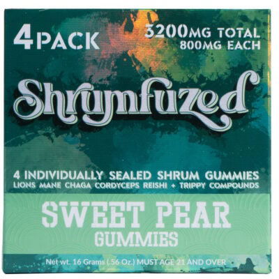 Shrumfuzed Nootropic Mushroom Gummies 4pc - Sweet Pear