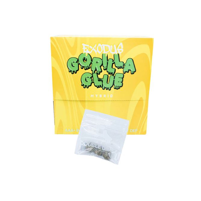 Exodus THCA Double Dimez Indoor Flower 2g - Gorilla Glue (Hybrid)