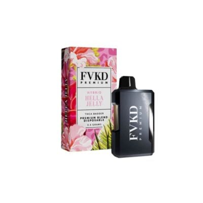 FVKD Premium THCA Badder Disposable 3.5g - Hella Jelly (Hybrid)