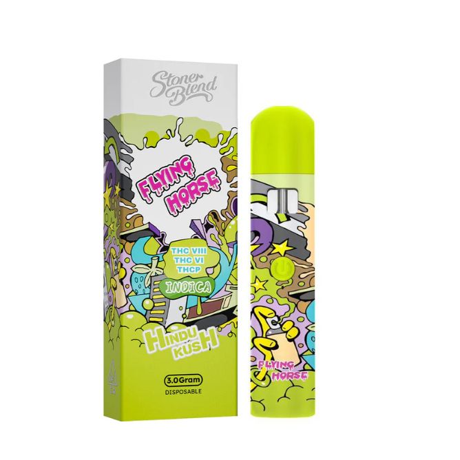 Flying Horse Stoner Blend NEW Disposables 3g Hindu Kush