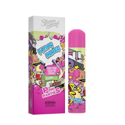 Flying Horse Stoner Blend NEW Disposables 3g Pink Panties