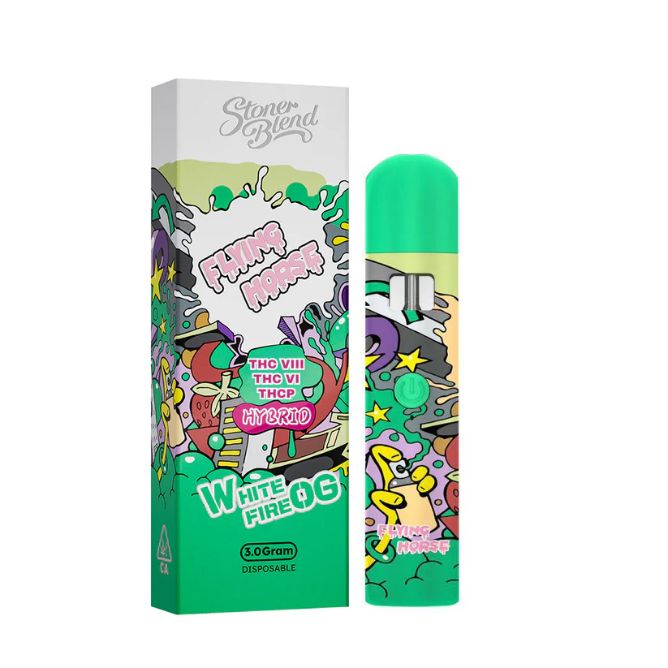 Flying Horse Stoner Blend NEW Disposables 3g White Fire OG