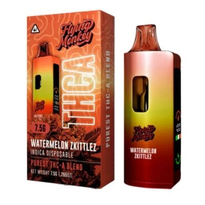 Flying Monkey Purest THCa Blend Disposable 7.5g Watermelon Zkittlez (Indica)
