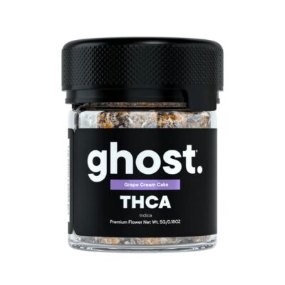 Ghost Premium THCa Flower 5g Grape Cream Cake (Indica)