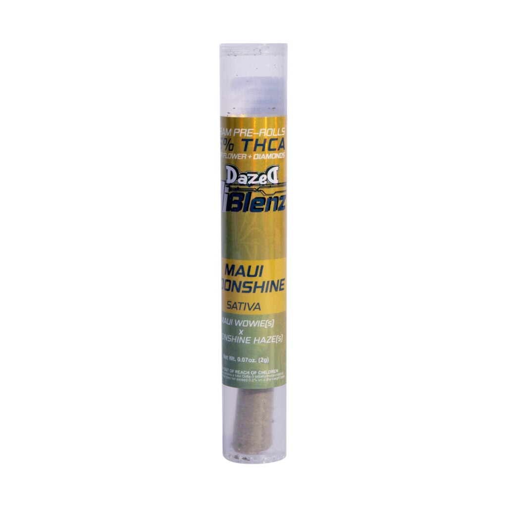 Dazed Ai Blenz THCA Pre-Roll 2g Maui Moonshine