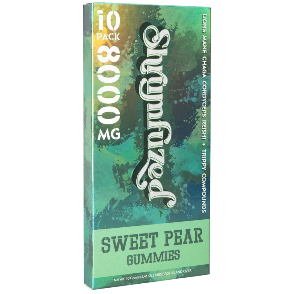 Shrumfuzed Nootropic Mushroom Gummies - Sweet Pear 10 Pack