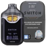 Texas Tea (I) x Pecan Pie (H) - Boutiq Switch Liquid Diamond Disposable 2g