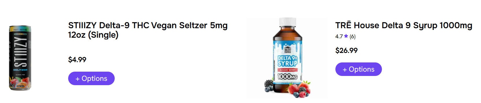Thc drinks for sale