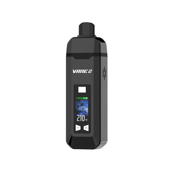 Yocan Vane 2 Dry Herb Vaporizer Obsidian Black