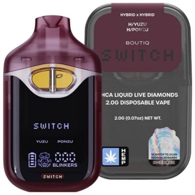 Yuzu (H) x Ponzu (H) - Boutiq Switch Liquid Diamond Disposable 2g