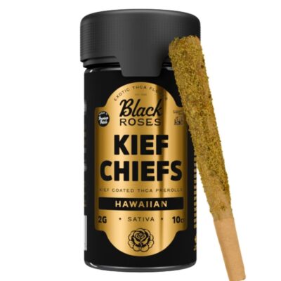 Black Roses Kief Chief THCa Pre-Rolls 20g 10pc - Hawaiian (Sativa)