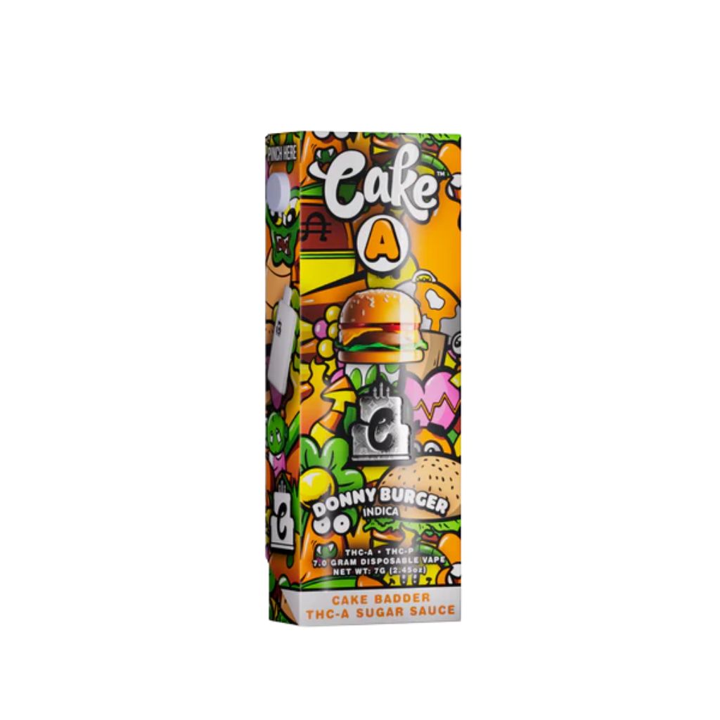 Cake A Dispsoable Vape 7g - Donny Burger (Indica)