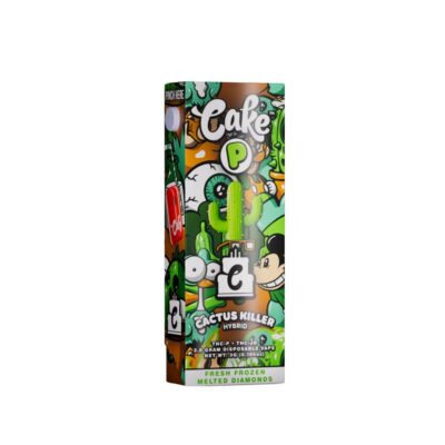 Cake P Disposable Vape 3g - Cactus Killer (Hybrid)