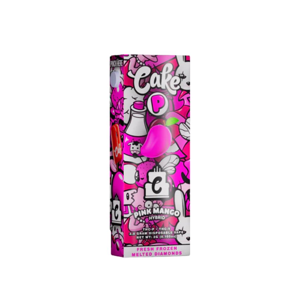 Cake P Disposable Vape 3g - Pink Mango (Hybrid)