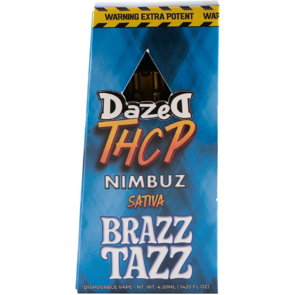 Dazed Nimbuz THCP Disposable 4.2g Brazz Tazz (Sativa)