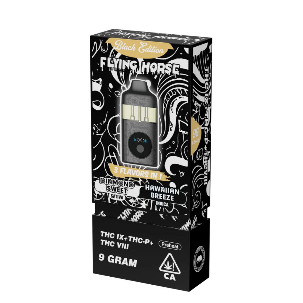 Flying Horse Black Edition Disposable 9g - Diamond Sweet (S) x Hawaiian Breeze (I)