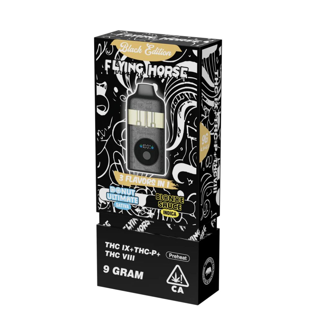 Flying Horse Black Edition Disposable 9g Donut Ultimate (S) x Blonde Sauce (I)