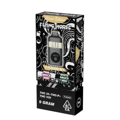 Flying Horse Black Edition Disposable 9g - Pink Sauce (S) x White Sauce (I)