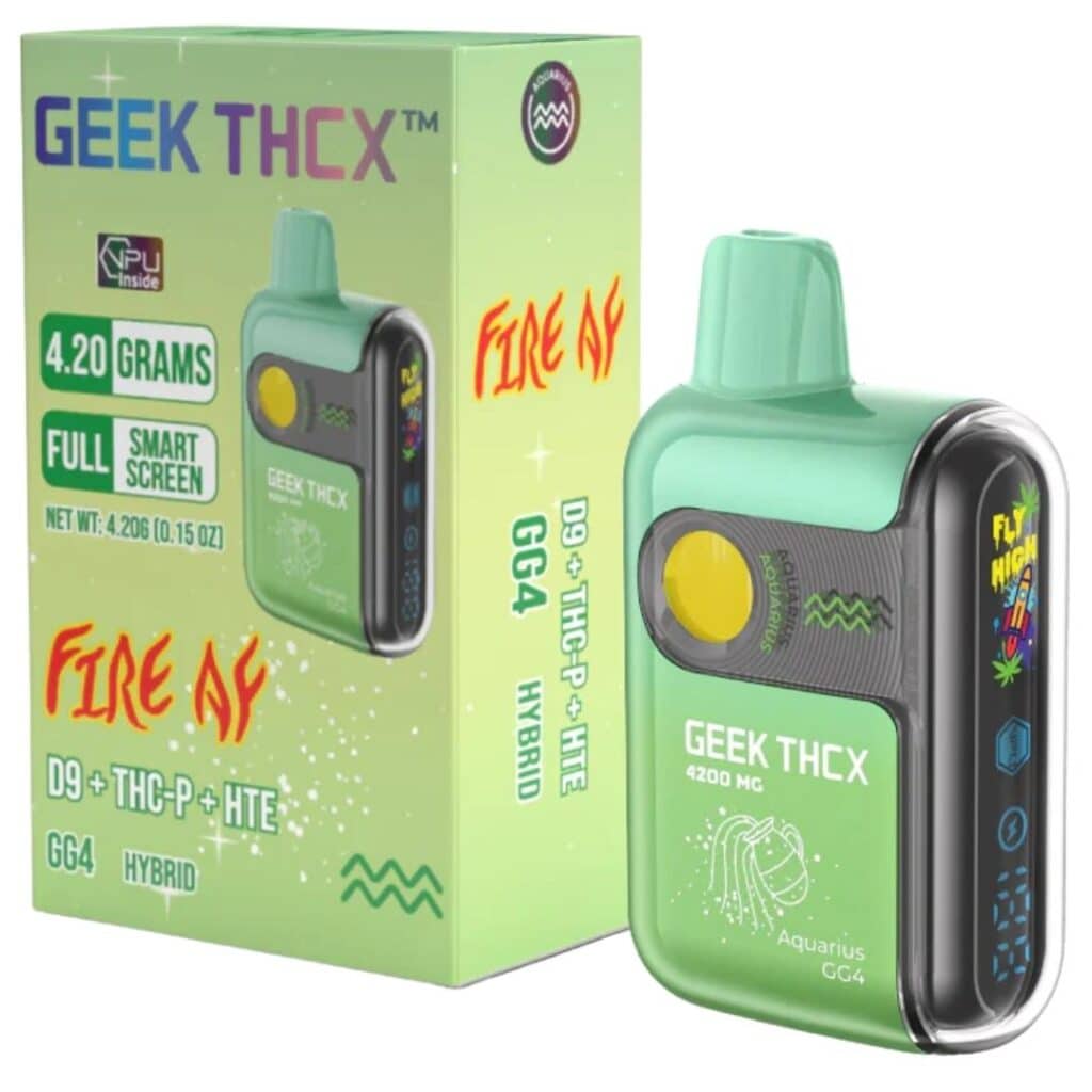 Geek THCX Pulse Pro Fire AF D9 Disposable 4.2g - GG4 (Hybrid)
