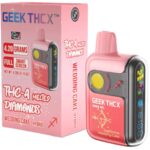 Geek THCX Pulse Pro THCa Melted Diamonds Disposable 4.2g - Wedding Cake (Hybrid)