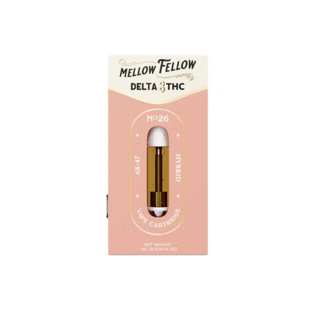 Mellow Fellow Delta 8 Cartridge 1g AK 47 - (Hybrid)
