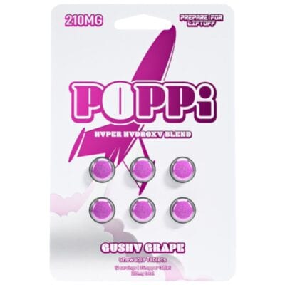 POPPI 7OH Tablets 35mg 6pc - Gushy Grape