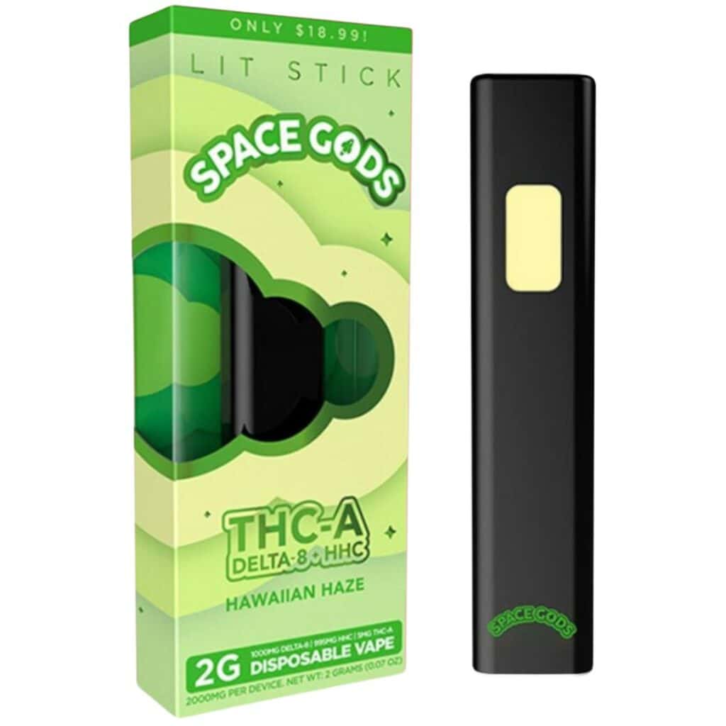 Space Gods Lit Stick THCA Disposable - Hawaiian Haze