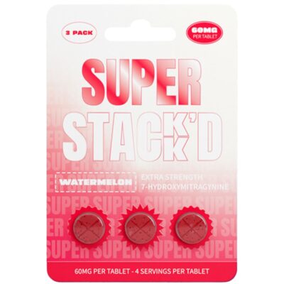 Super Stack'd 7OH Tablets 60mg 3pc - Watermelon