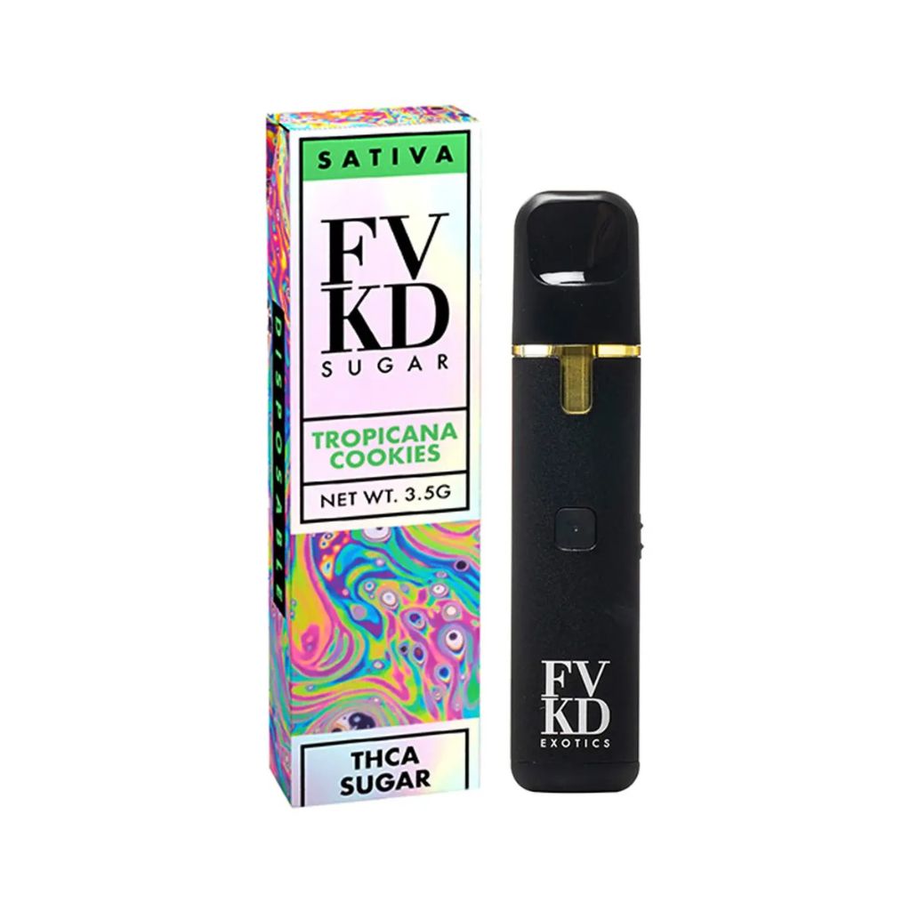 FVKD THCa Sugar Disposable 3.5g Tropicana Cookies (Sativa)