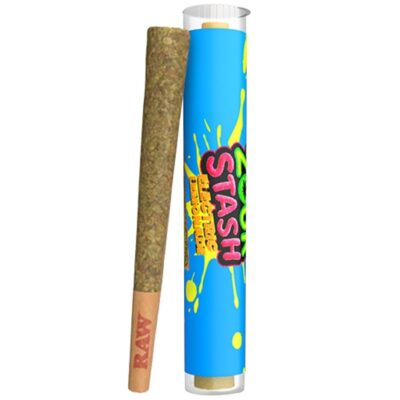Zour Stash THCA Hash Hole Pre-rolls 2g - Electric Lemonade (Sativa)