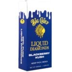 Big Chief THCa Liquid Diamonds Disposable 2g - Blackberry Kush (Indica)