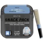 Boutiq Infused Minis Pre-Roll 2.5g 5pc - Cherry Gas + White Gummy Resin (Indica)
