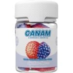 CANAM Delta-9 THCa Gummies 5000mg 5pc - Lychee Razz
